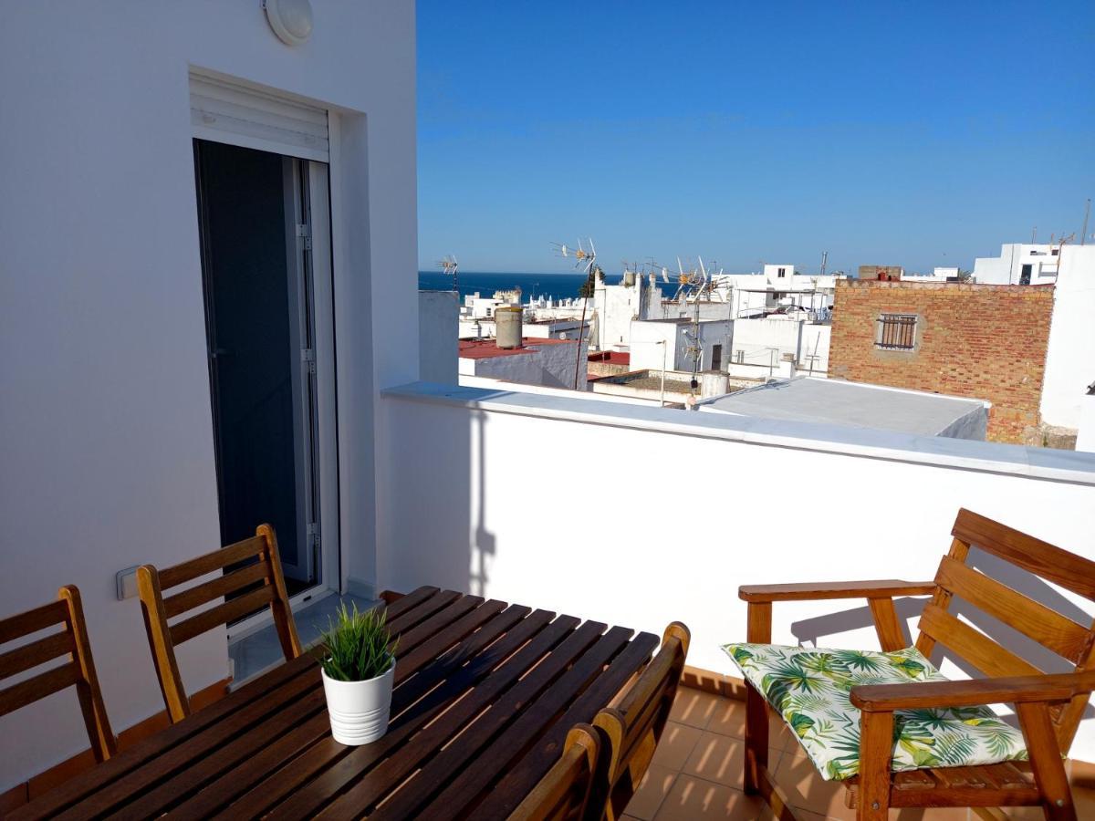 Casa Ortiz With Private Roof Terrace - Oceanview Villa Conil De La Frontera Exterior foto